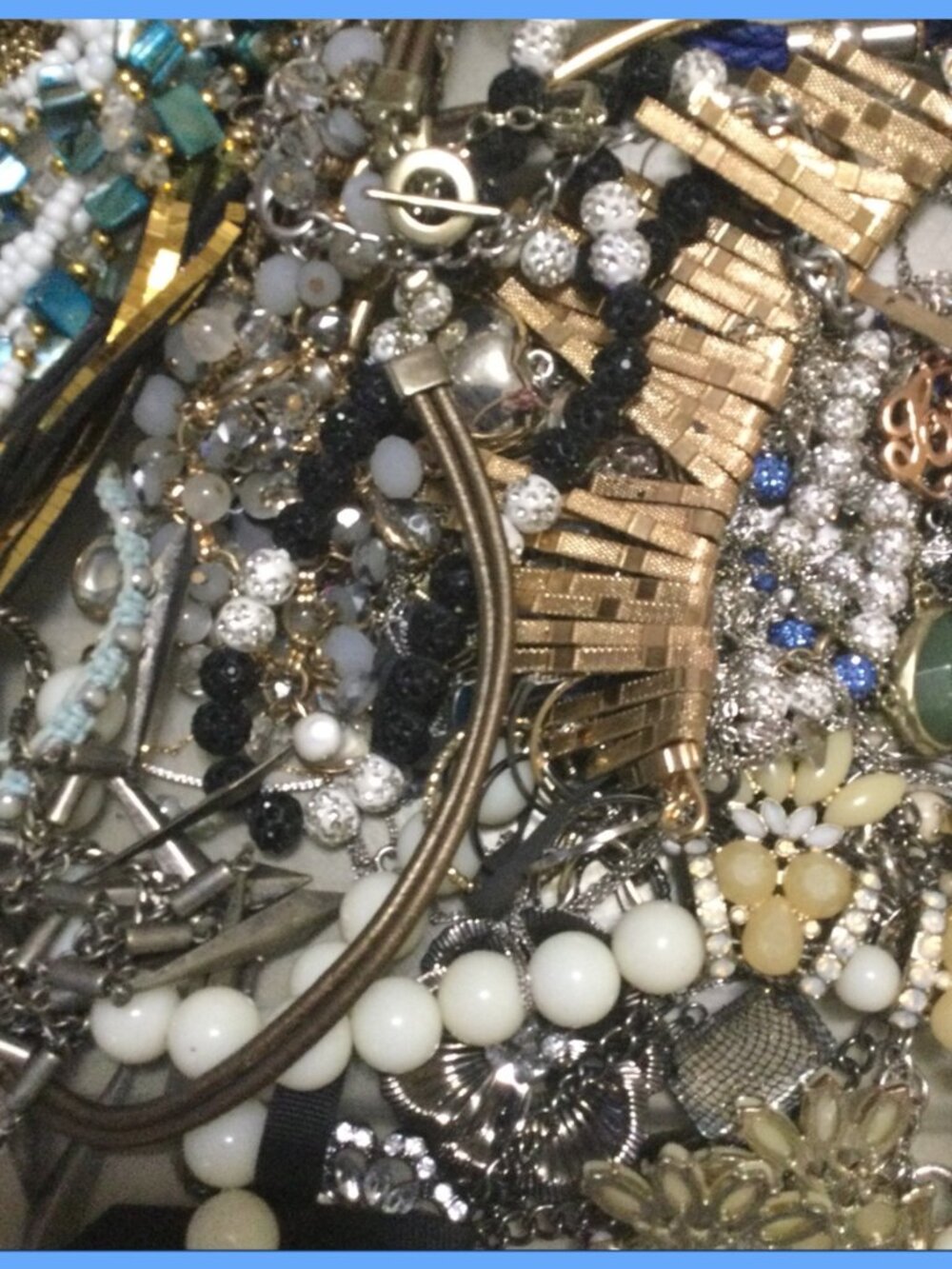 Z7 Misc Jewelry Lot,5 lbs